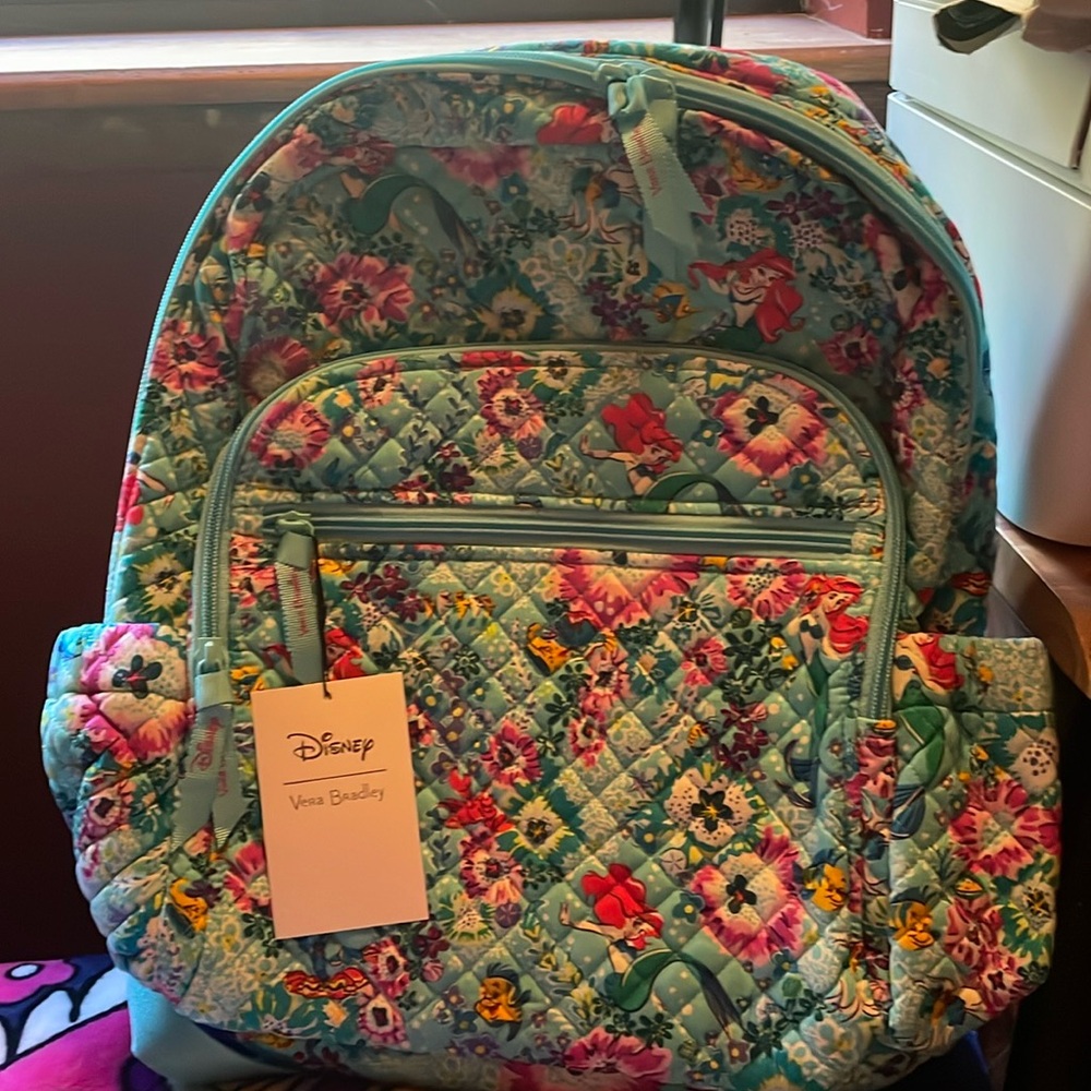 Vera Bradley Little Mermaid Campus Backpack